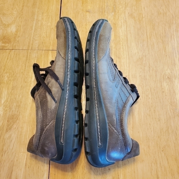 Ecco Men's Cool 2.0 Brown Driving Oxford sz 46 - Picture 10 of 12